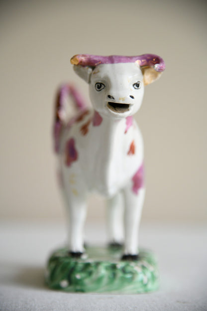Pottery Cow Creamer