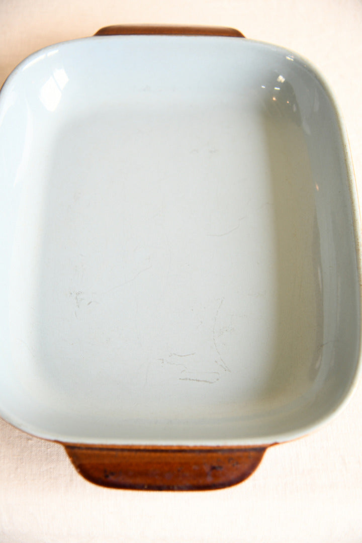 Denby Stoneware Jug and Rectangular Serving Dish