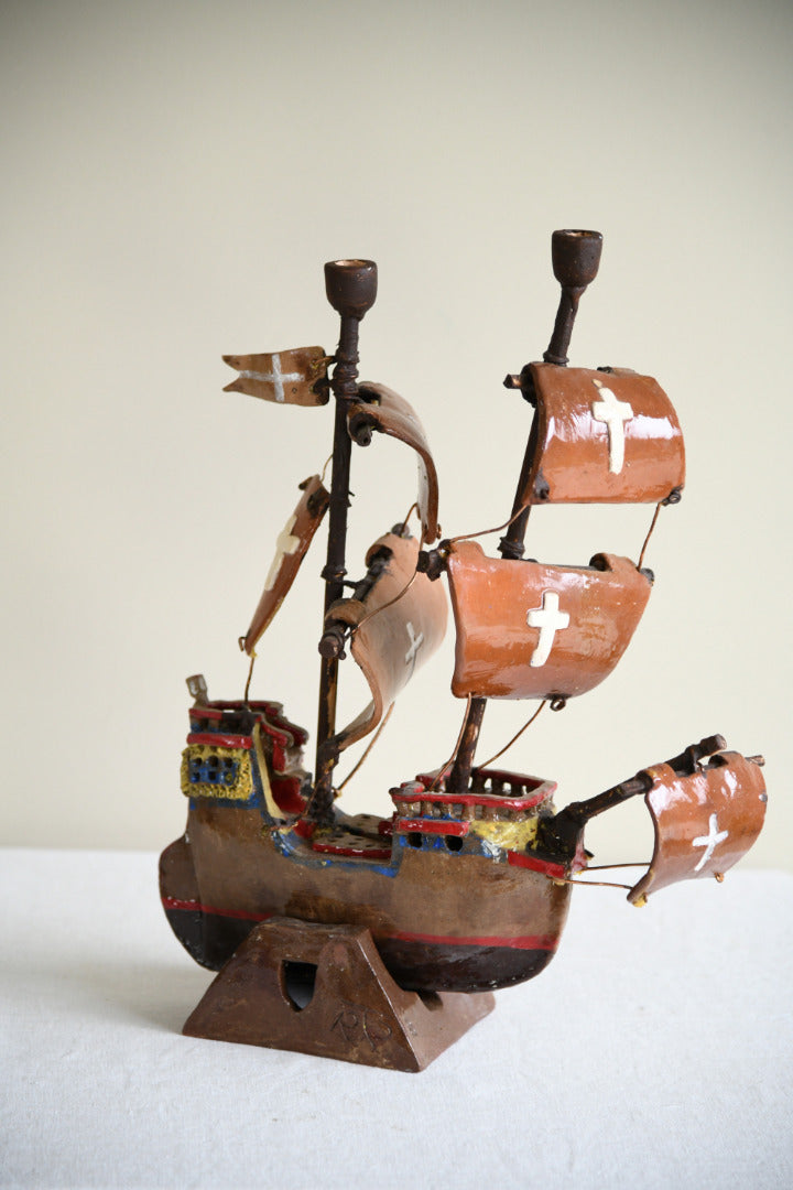 Decorative Handcrafted Model Galleon