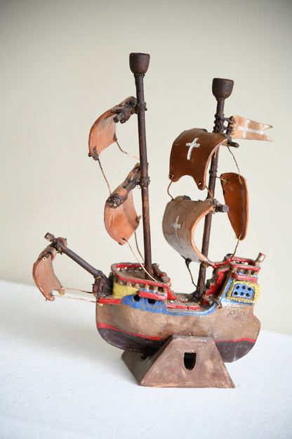 Decorative Handcrafted Model Galleon