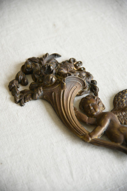 Vintage Gilt Metal Cherub