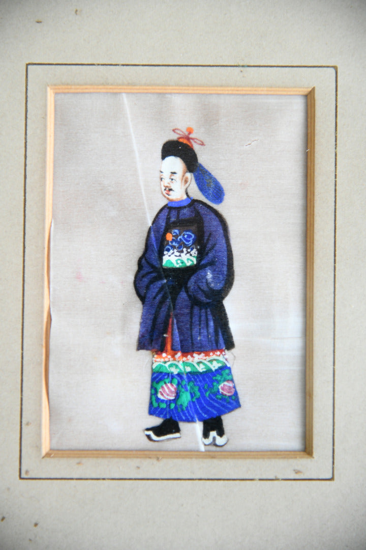 4 Chinese Export Paintings