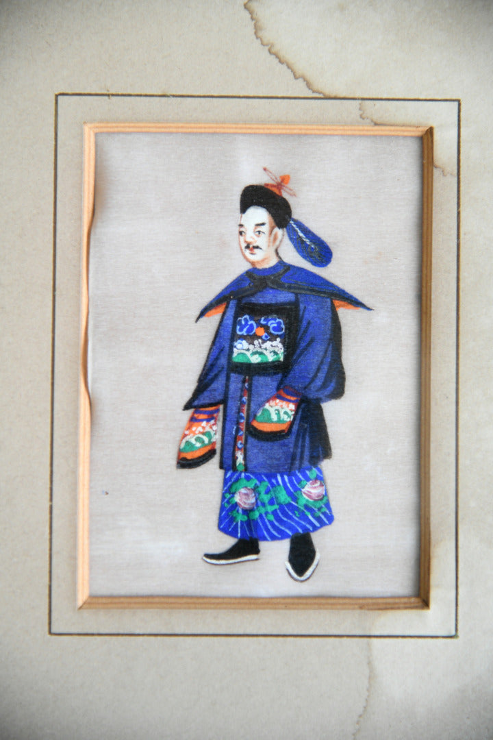 4 Chinese Export Paintings
