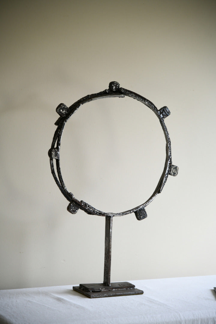 Kenneth Spooner - Circle of Seven Senses - Steel Sculpture