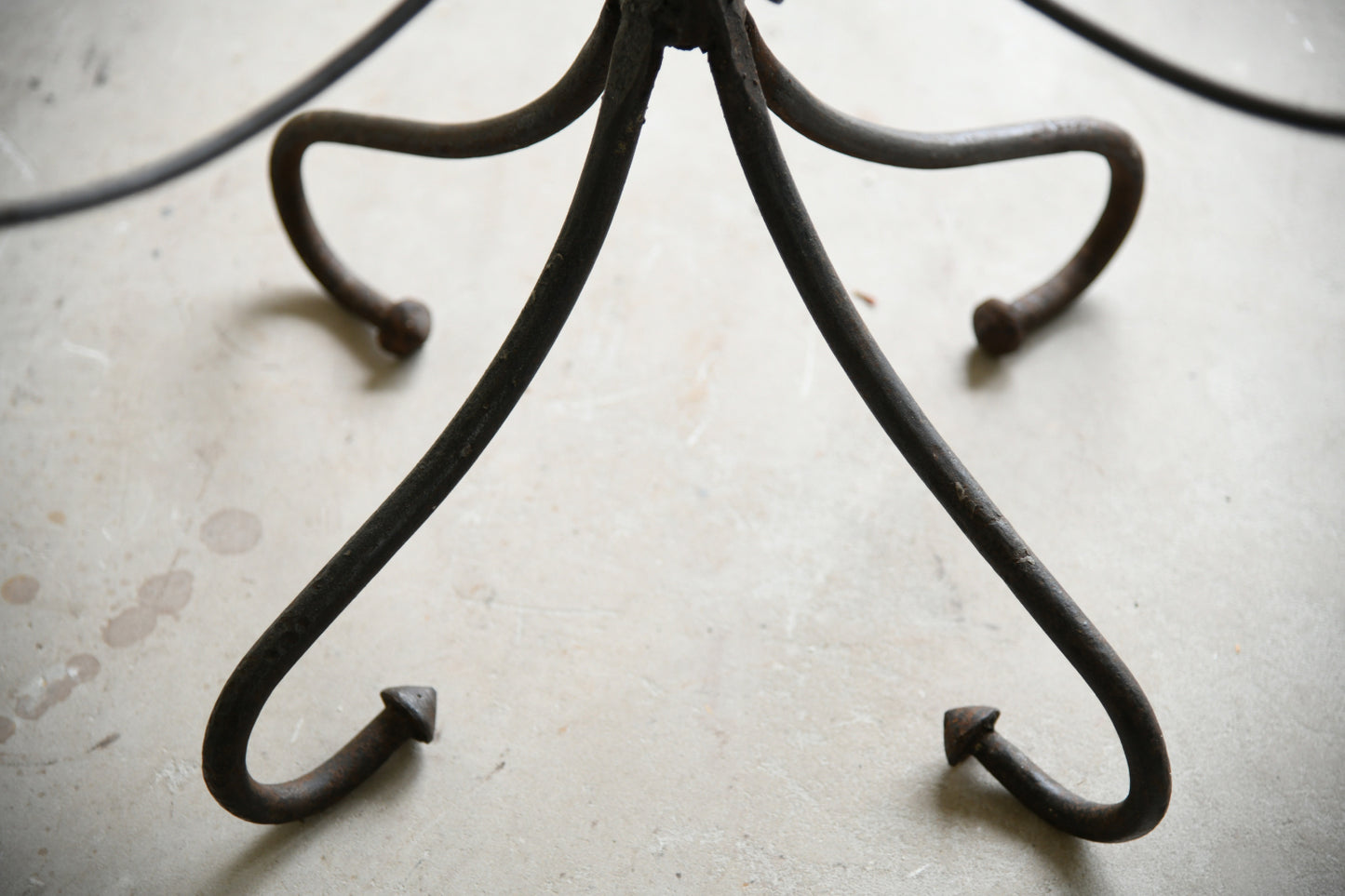 Large Decorative Wrought Iron Candelabra