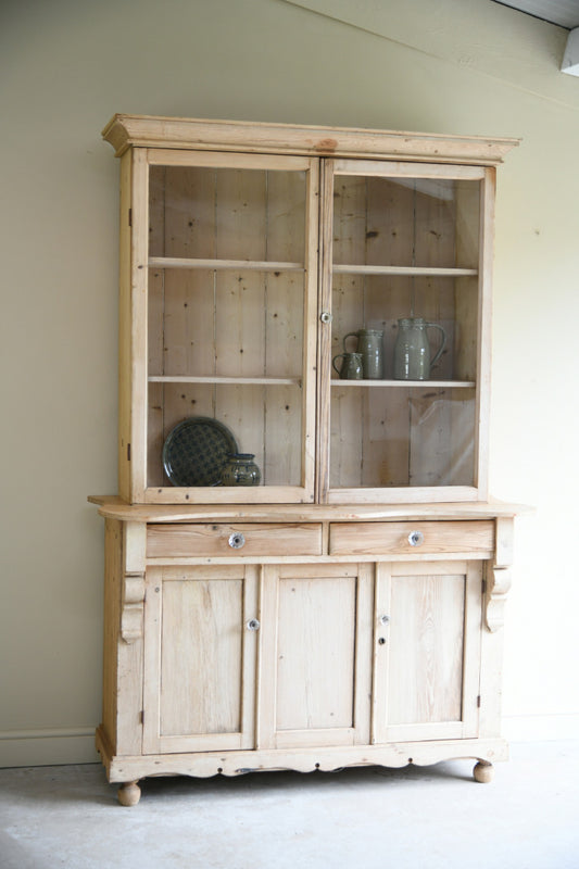 Antique Glazed Pine Dresser
