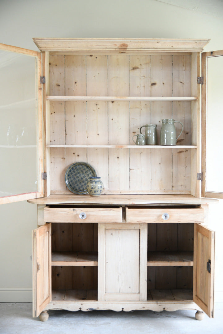 Antique Glazed Pine Dresser