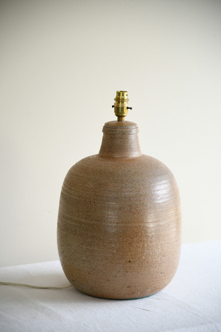Large Studio Pottery Lamp