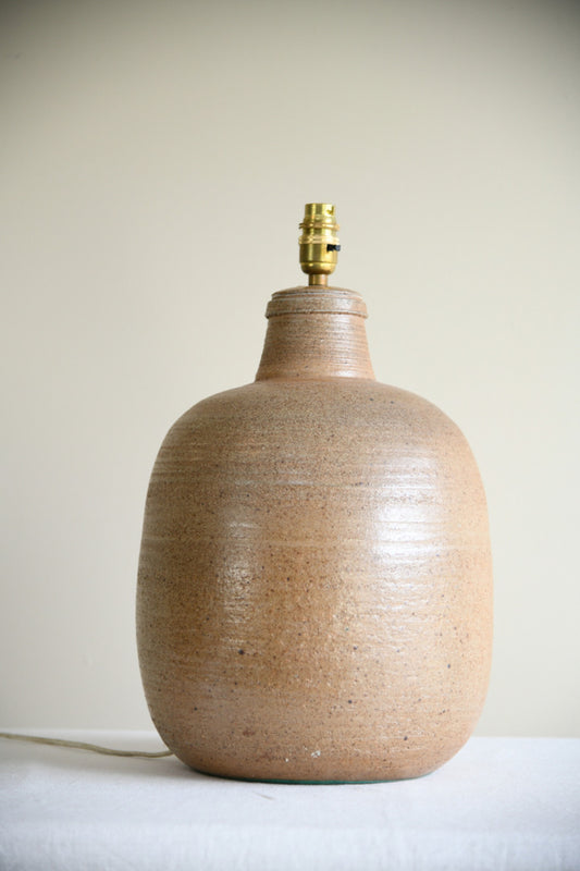 Large Studio Pottery Lamp