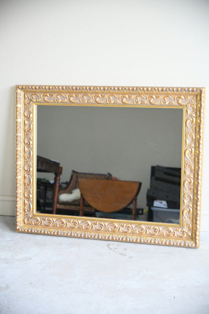 Large Gilt Overmantle Mirror