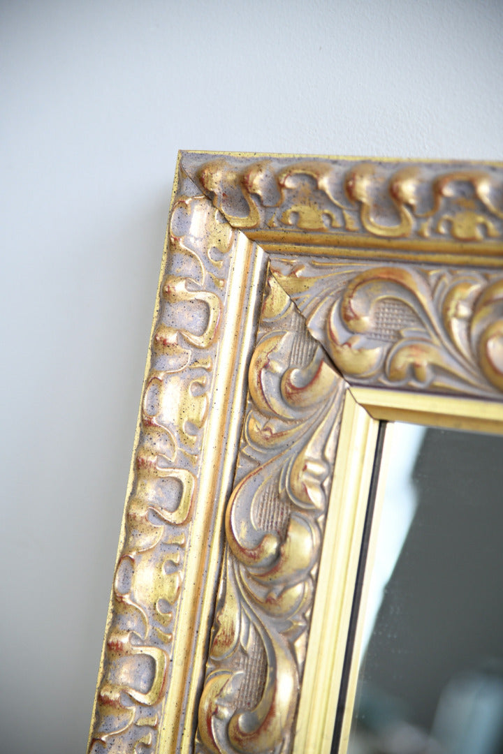 Large Gilt Overmantle Mirror