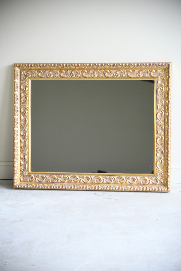 Large Gilt Overmantle Mirror