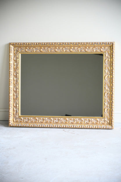 Large Gilt Overmantle Mirror