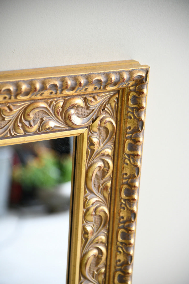 Large Gilt Overmantle Mirror