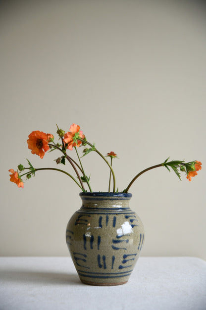 Nic Harrison Trelowarren Pottery Pot