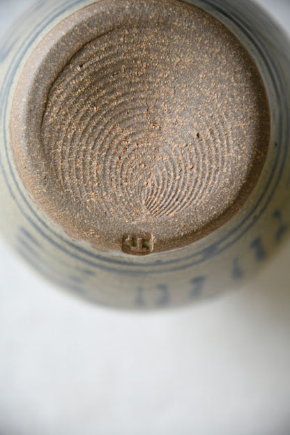Nic Harrison Trelowarren Pottery Pot