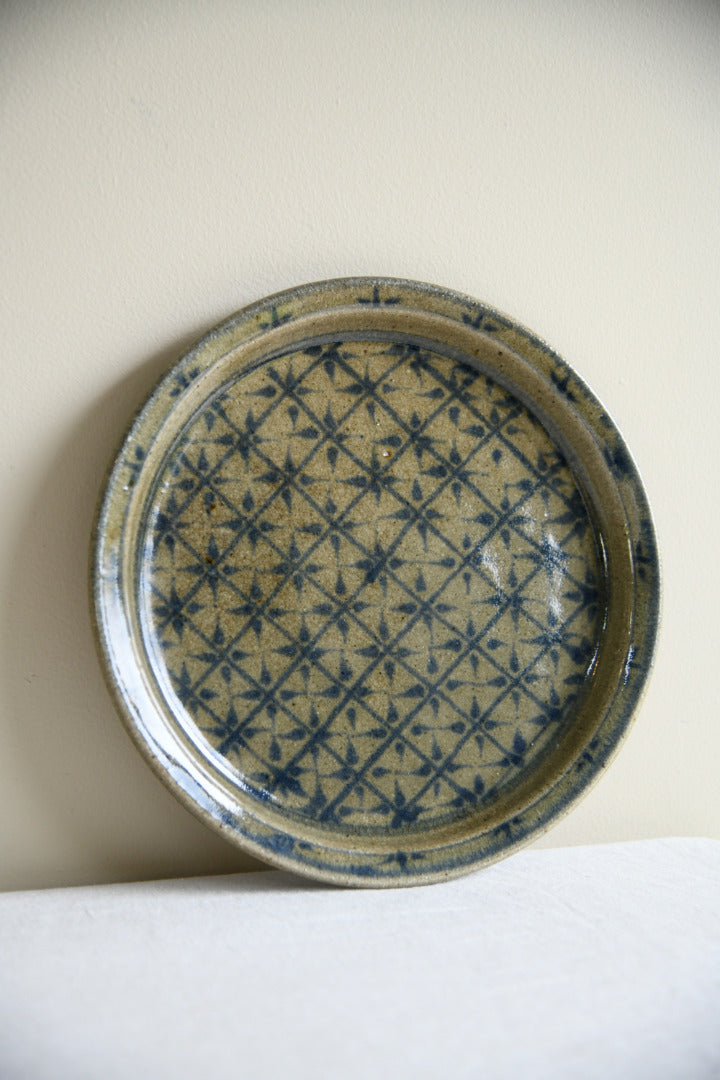 Nic Harrison Trelowarren Pottery Plate