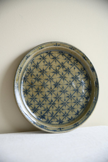 Nic Harrison Trelowarren Pottery Plate