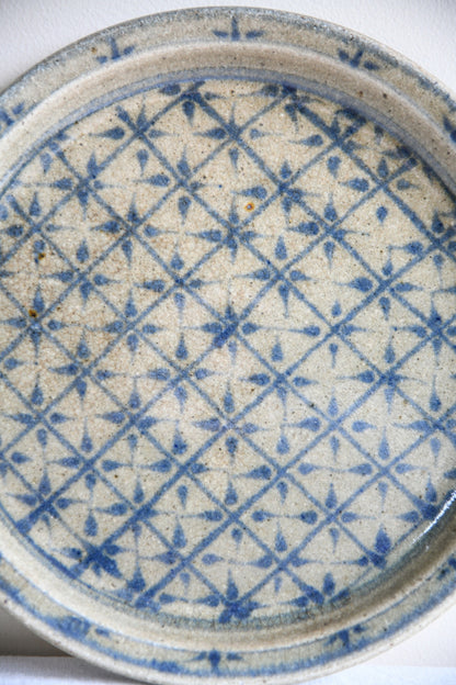 Nic Harrison Trelowarren Pottery Plate
