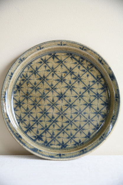Nic Harrison Trelowarren Pottery Plate