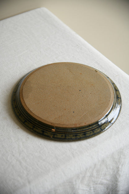 Nic Harrison Trelowarren Pottery Plate