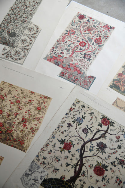 5 Decorative Indian Fabric Design Prints