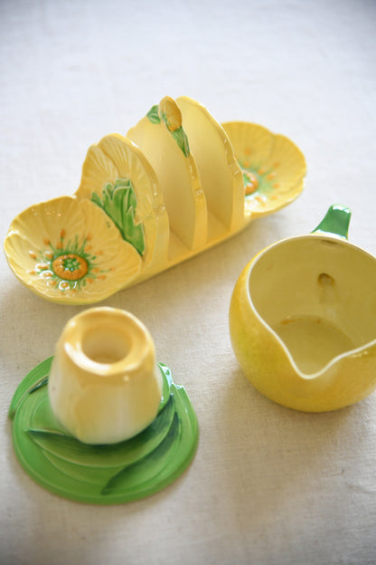 Vintage Yellow Carlton Ware