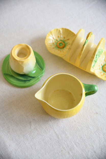 Vintage Yellow Carlton Ware