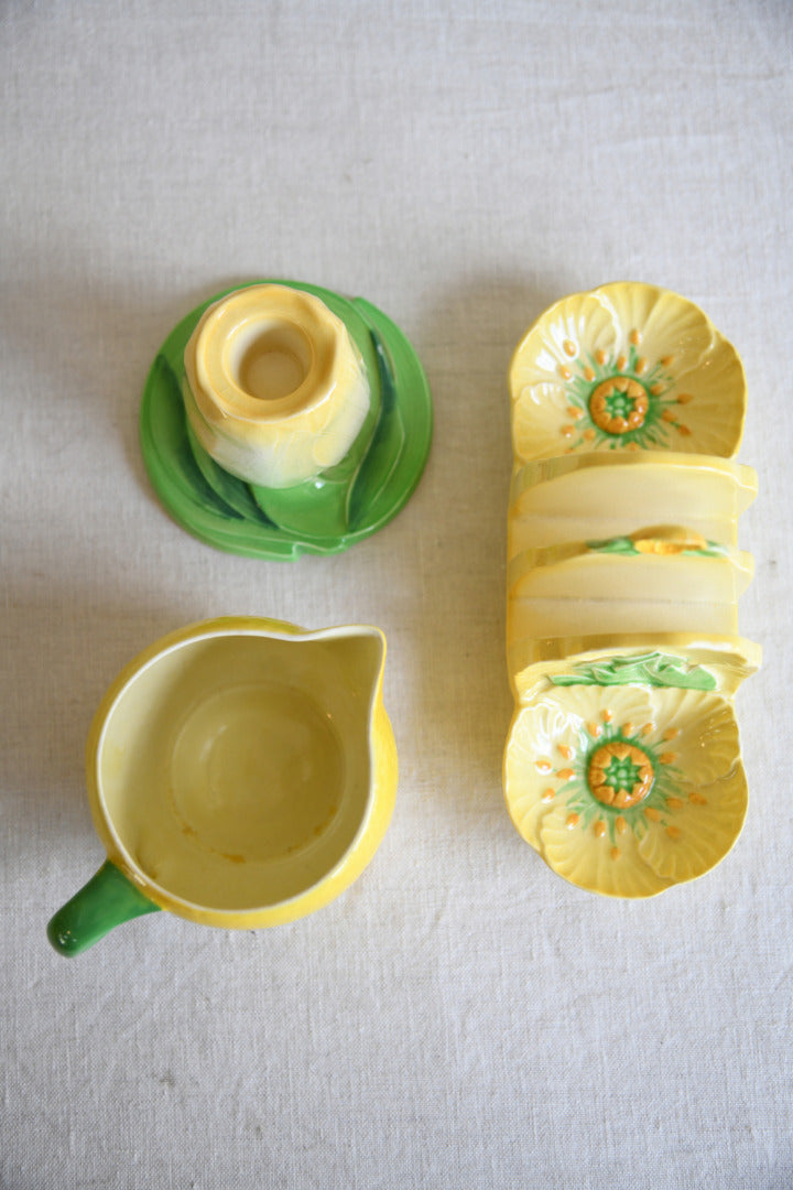 Vintage Yellow Carlton Ware