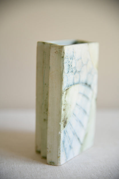 Carn Pottery Vase | Nancledra Penzance Stepped Form