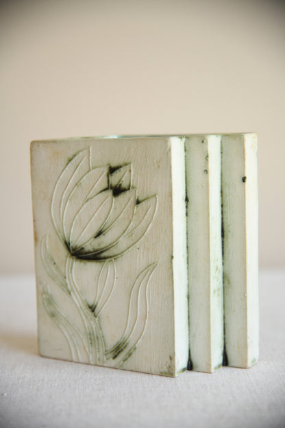 Carn Pottery Vase | Nancledra Penzance Stepped Form