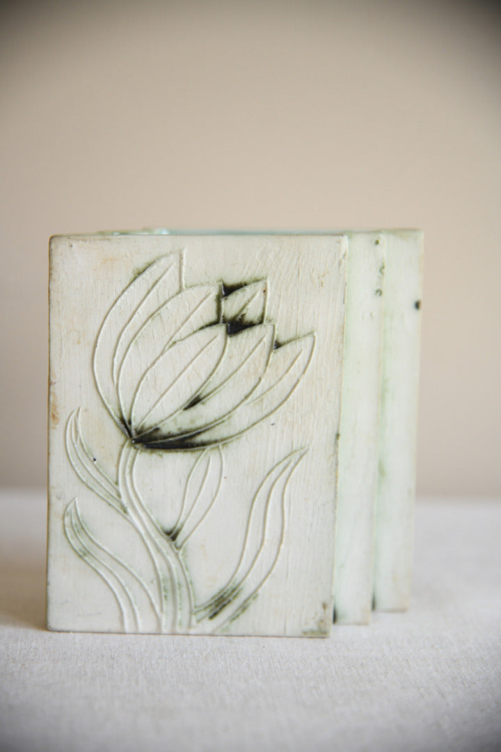 Carn Pottery Vase | Nancledra Penzance Stepped Form