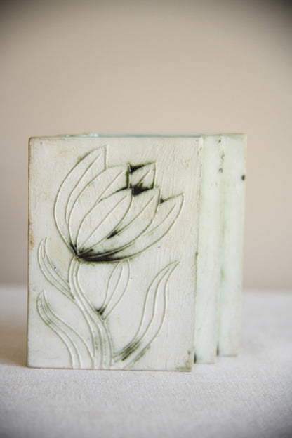 Carn Pottery Vase | Nancledra Penzance Stepped Form
