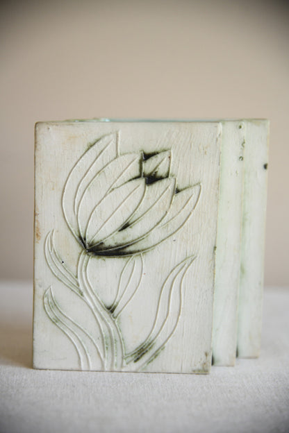 Carn Pottery Vase | Nancledra Penzance Stepped Form