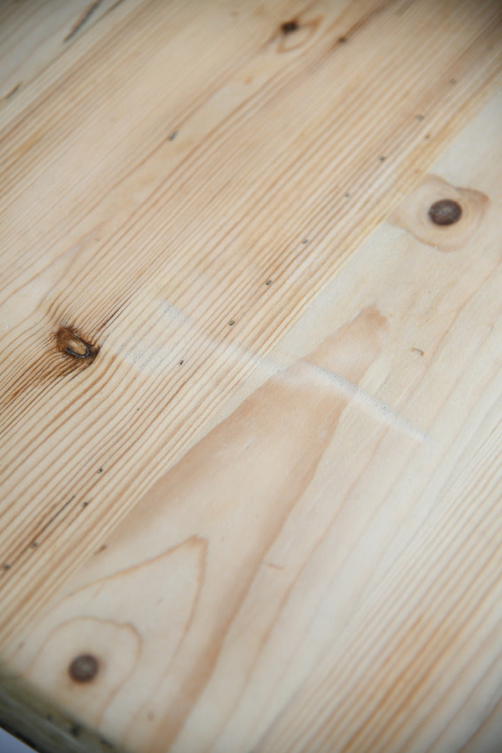 Large Rustic Pine Farmhouse Kitchen Table