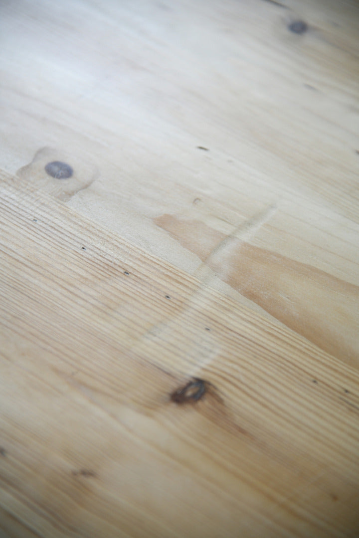 Large Rustic Pine Farmhouse Kitchen Table