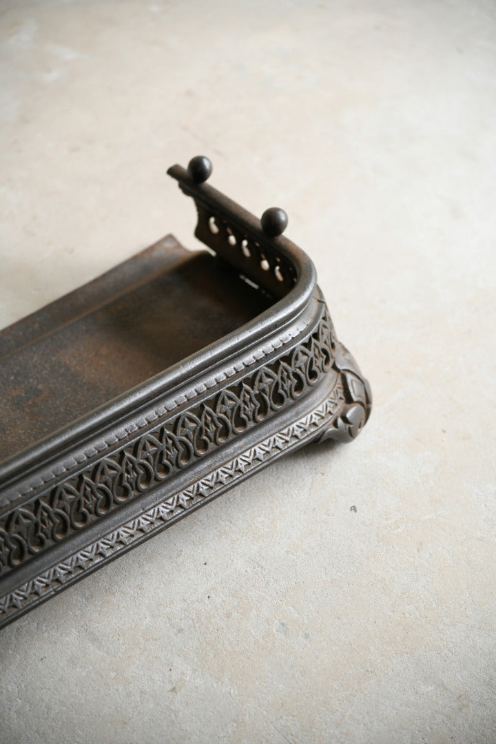 Antique Steel Fire Fender