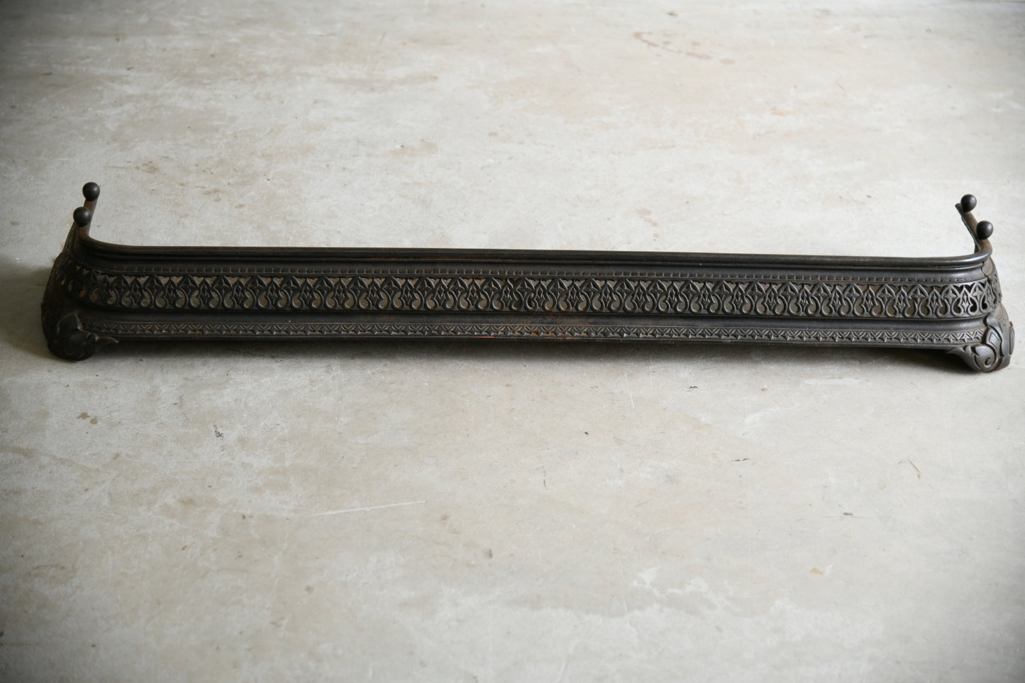 Antique Steel Fire Fender