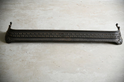Antique Steel Fire Fender