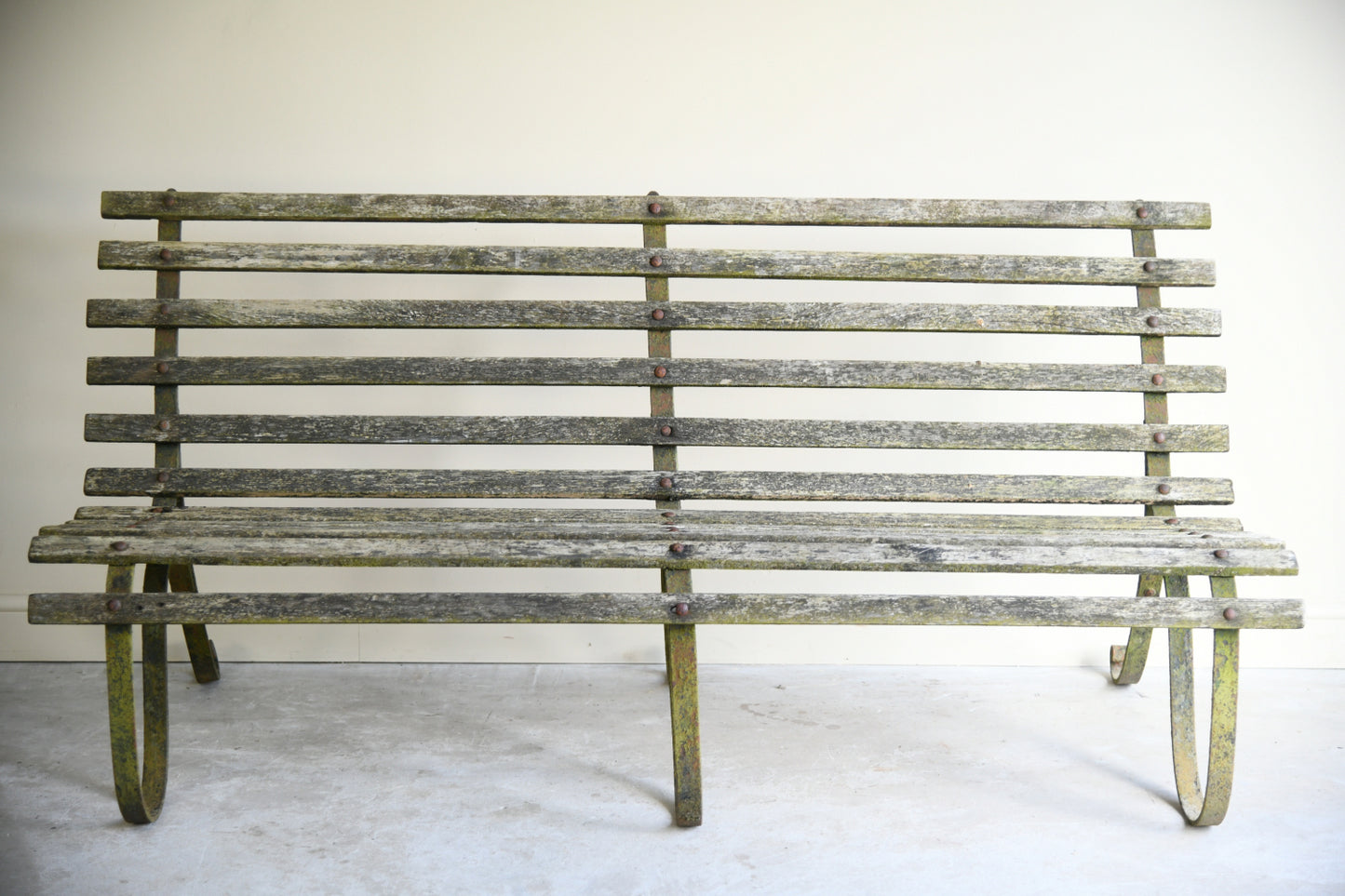 Wrought Iron Garden Bench