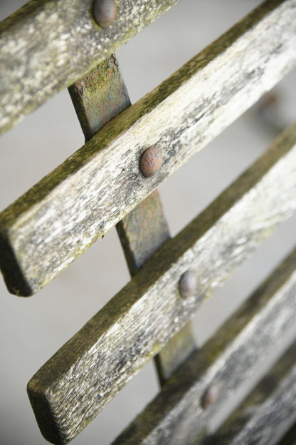 Wrought Iron Garden Bench