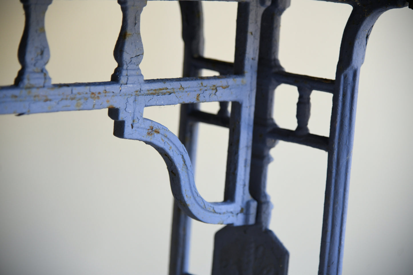 Painted Cast Iron Table
