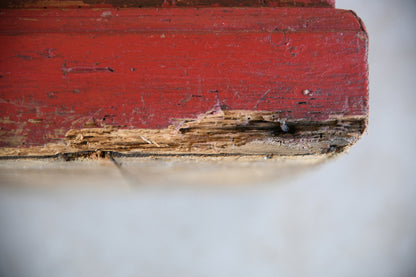 Antique Painted Pine Trunk