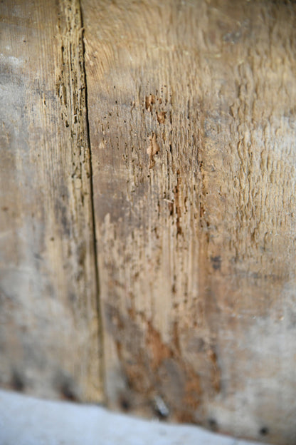 Antique Painted Pine Trunk