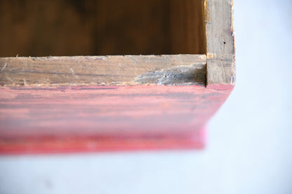 Antique Painted Pine Trunk