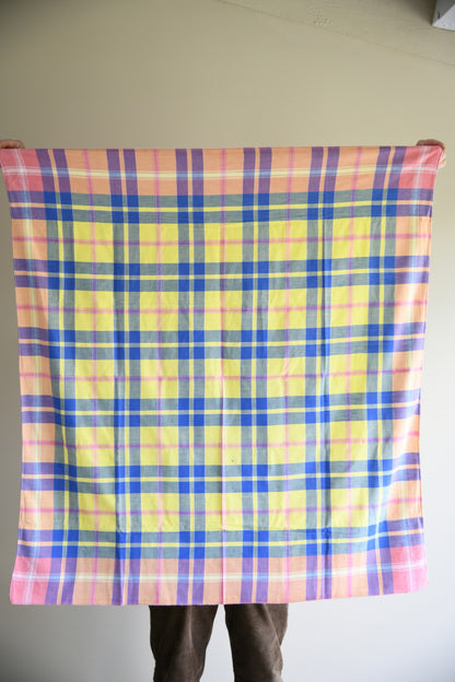 2 Vintage Cotton Tablecloths