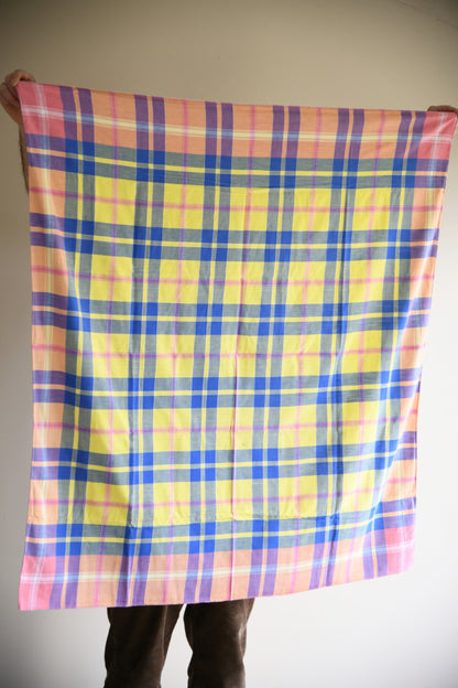 2 Vintage Cotton Tablecloths