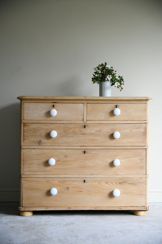 Antique Pine Chest of Drawers