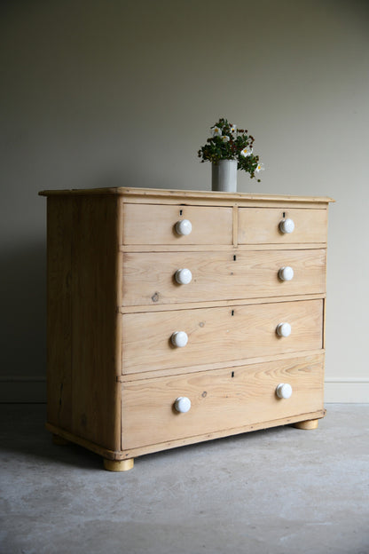 Antique Pine Chest of Drawers