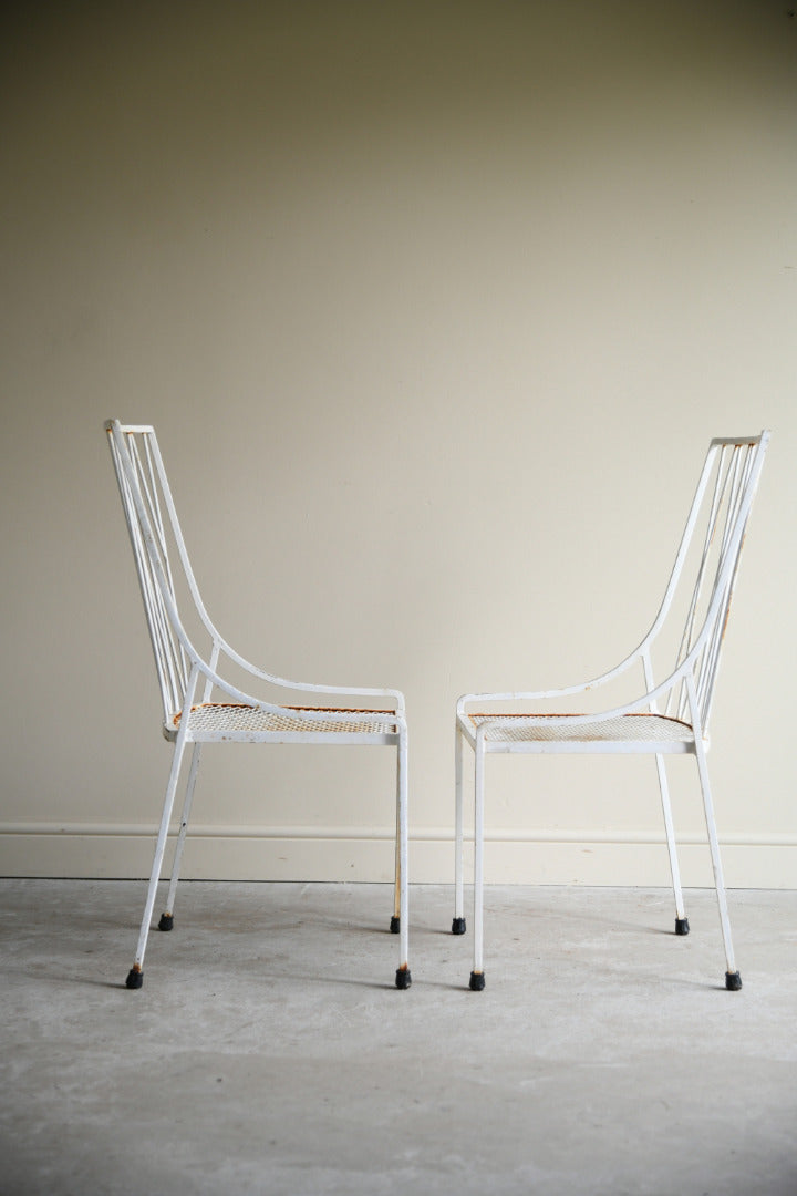 Pair Paul McCobb Style Garden Chairs